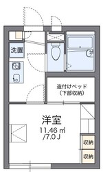 レオパレスＦＵＫＡＷＡIIの物件間取画像